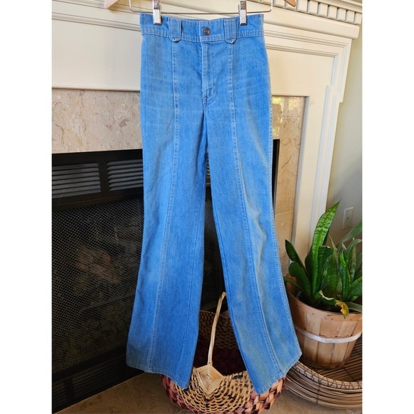 Levi's Blue Flare & Wide Leg Jeans - Picture 1 of 14